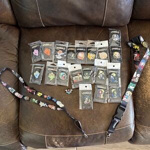 Lot of 24 Jasmine Becket-Griffith Collector’s Pins from Strangeling